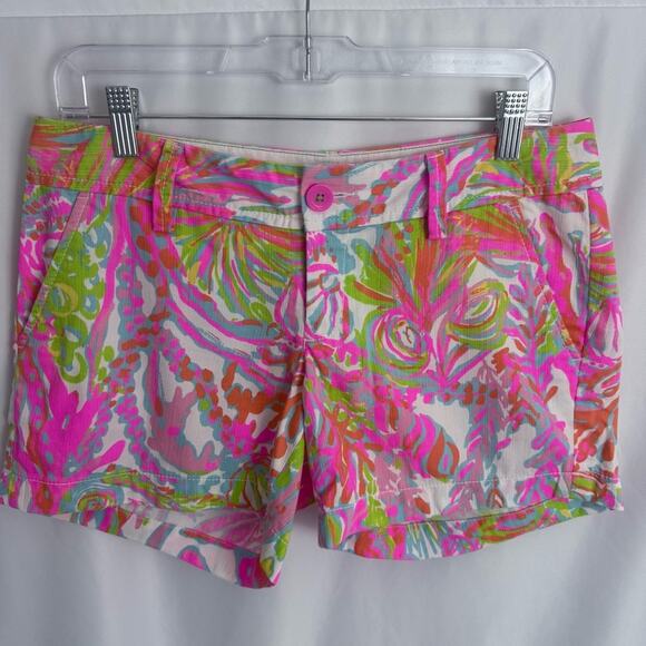 Lilly Pulitzer Callahan Shorts Size 2 - Picture 1 of 11